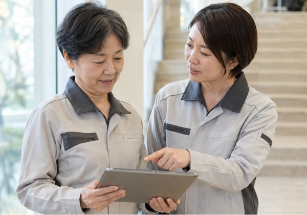 スタッフ同士の対話と連携